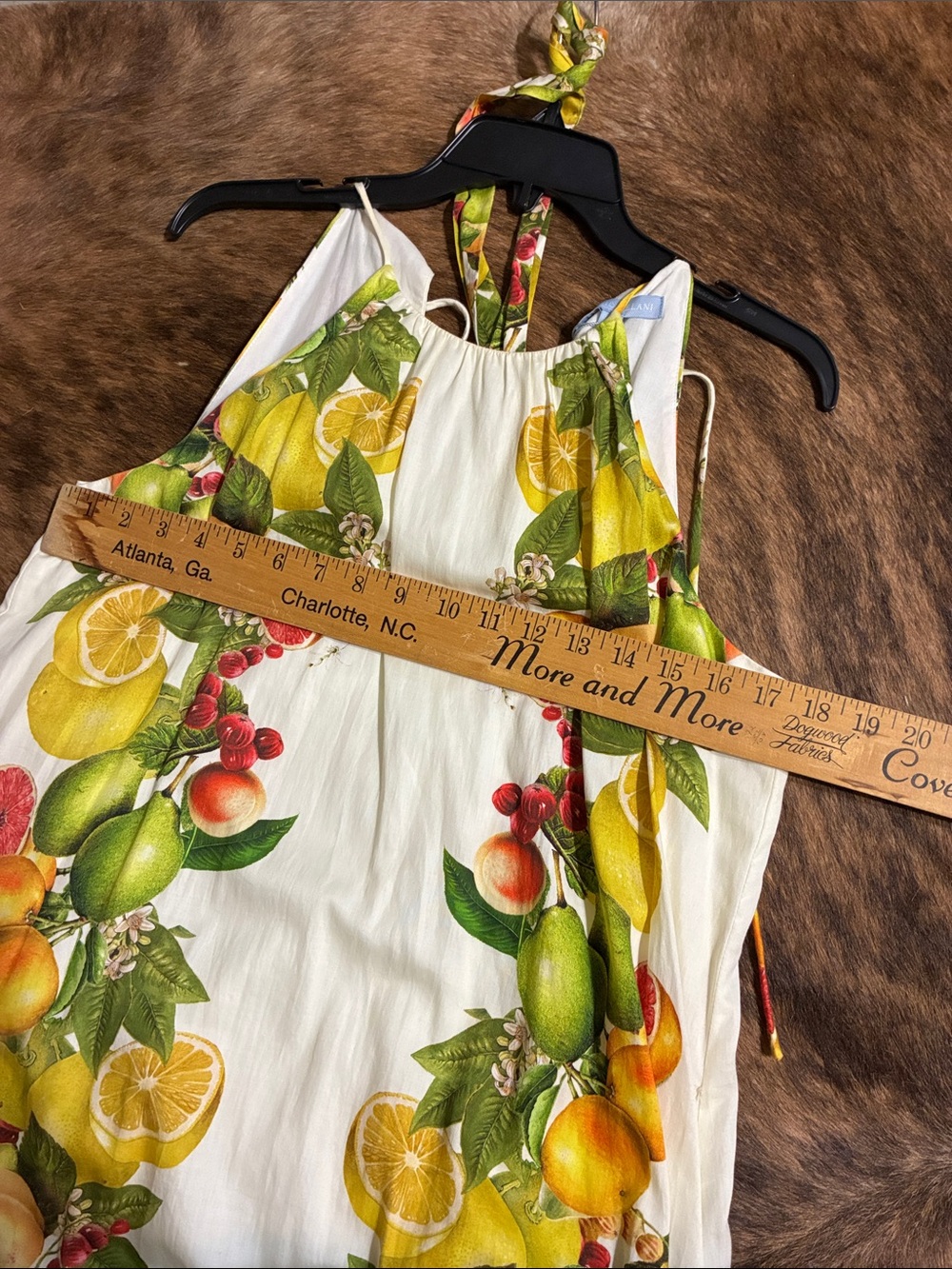 Antonio Melani fruity dress in size 4 NWT - Picture 6 of 6